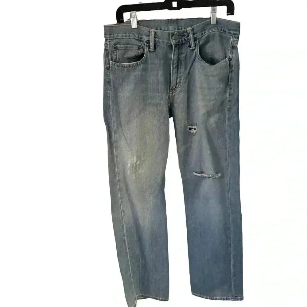Polo Ralph Lauren Men’s classic fit distressed jeans size 31 x 30